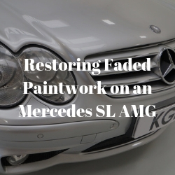 Restoring Faded Paintwork on an Mercedes